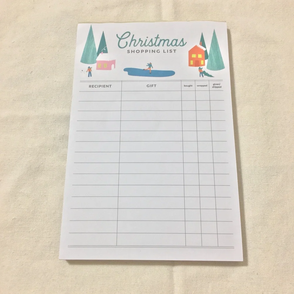Stationery Set With Notepads and Notebook
